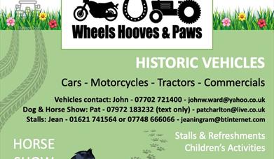 Family event: Wheels Hooves & Paws