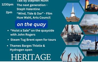 Poster for Heritage Open Day activities 14 September 2024