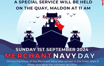 Sunday 1st September - Merchant Navy Day Commemorative Service