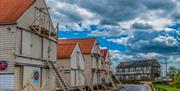 Sail lofts in Tollesbury by Paula Freeman