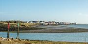 Looking back at Burnham from the seawall by the marina, by James Crisp