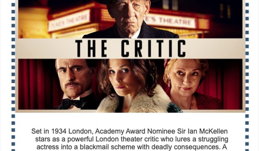 Goldhanger Film Club: The Critic